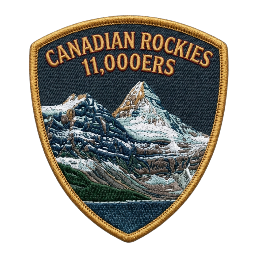 Canadian Rockies 11,000ers quest badge
